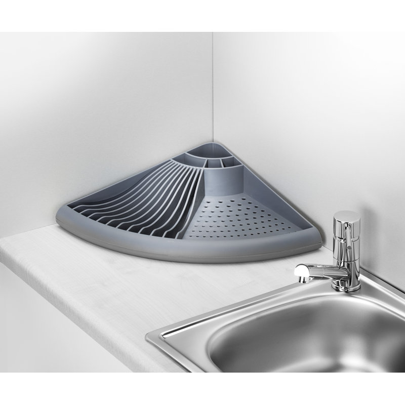 Wenko Corner Dish Rack & Reviews Wayfair.co.uk